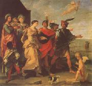 Guido Reni The Abduction of Helen (mk05) painting